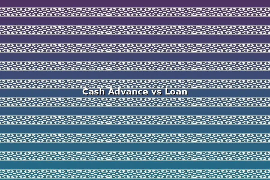 Smartphone showing cash advance app next to loan paperwork